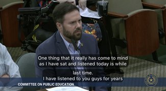 260216_MExter ATPE Governmental Relations Director Monty Exter testifies the House Public Education Committee Monday, June 1, 2026.